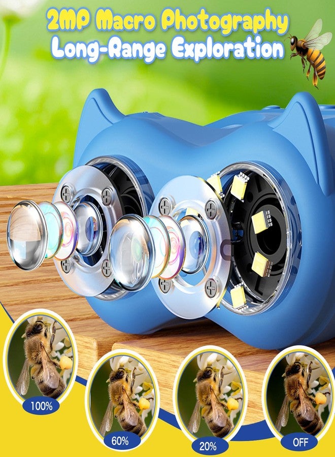 Chendssfkd 2 in 1 Handheld Microscope and Telescope for Kids, 2.0" IPS Screen, Portable Educational Toys, Handheld Digital Miniscope Gifts for Age 3 4 5 6 7 8 9 10 11 12 Year Old Boys Girls Children Students - Image 4